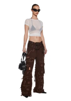 Poster Grl Tops|Plus*100 Percent That Bish Mesh Tee