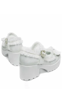Koi Footwear Sandals|Mary Janes*‘ Porcelain Delights Edition’ Tira Ruffle Mary Janes
