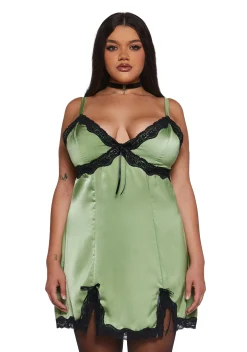 dELiA*s by Dolls Kill Dresses|Plus*A Sorta Fairytale Slip Dress - Green