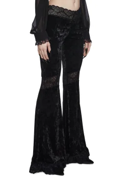 Widow Bottoms|Pants*Abandon All Hope Bell Bottom Pants