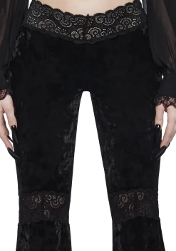 Widow Bottoms|Pants*Abandon All Hope Bell Bottom Pants