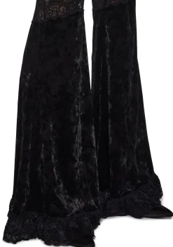 Widow Bottoms|Pants*Abandon All Hope Bell Bottom Pants