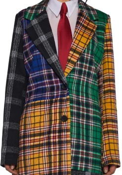 Current Mood Outerwear*Academy Punk Plaid Jacket