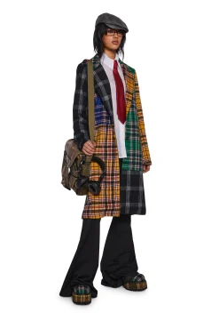 Current Mood Outerwear*Academy Punk Plaid Jacket