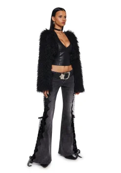 Current Mood Bottoms*Across The Crowd Flare Jeans