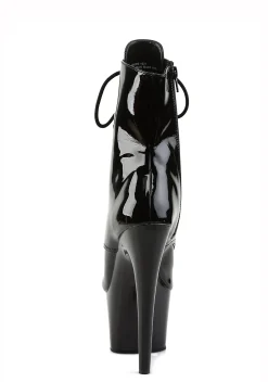 Pleaser Boots*Adore-1021 Lace-Up Ankle Boots