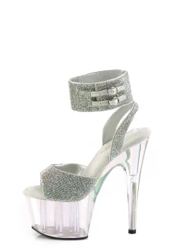 Pleaser Platforms|Heels*Adore-791HTRS Rhinestone Platform Sandals