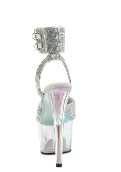 Pleaser Platforms|Heels*Adore-791HTRS Rhinestone Platform Sandals