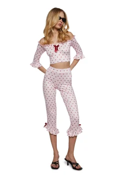 Sugar Thrillz Matching Sets|Plus*Affairs Of The Heart Pant Set