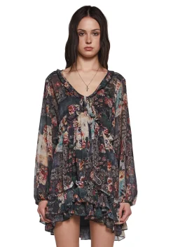Current Mood Dresses|Mini Dresses*Alchemy Sparks Mini Dress