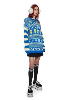 Dolls Kill x Rugrats Tops*All Night Party Knit Sweater