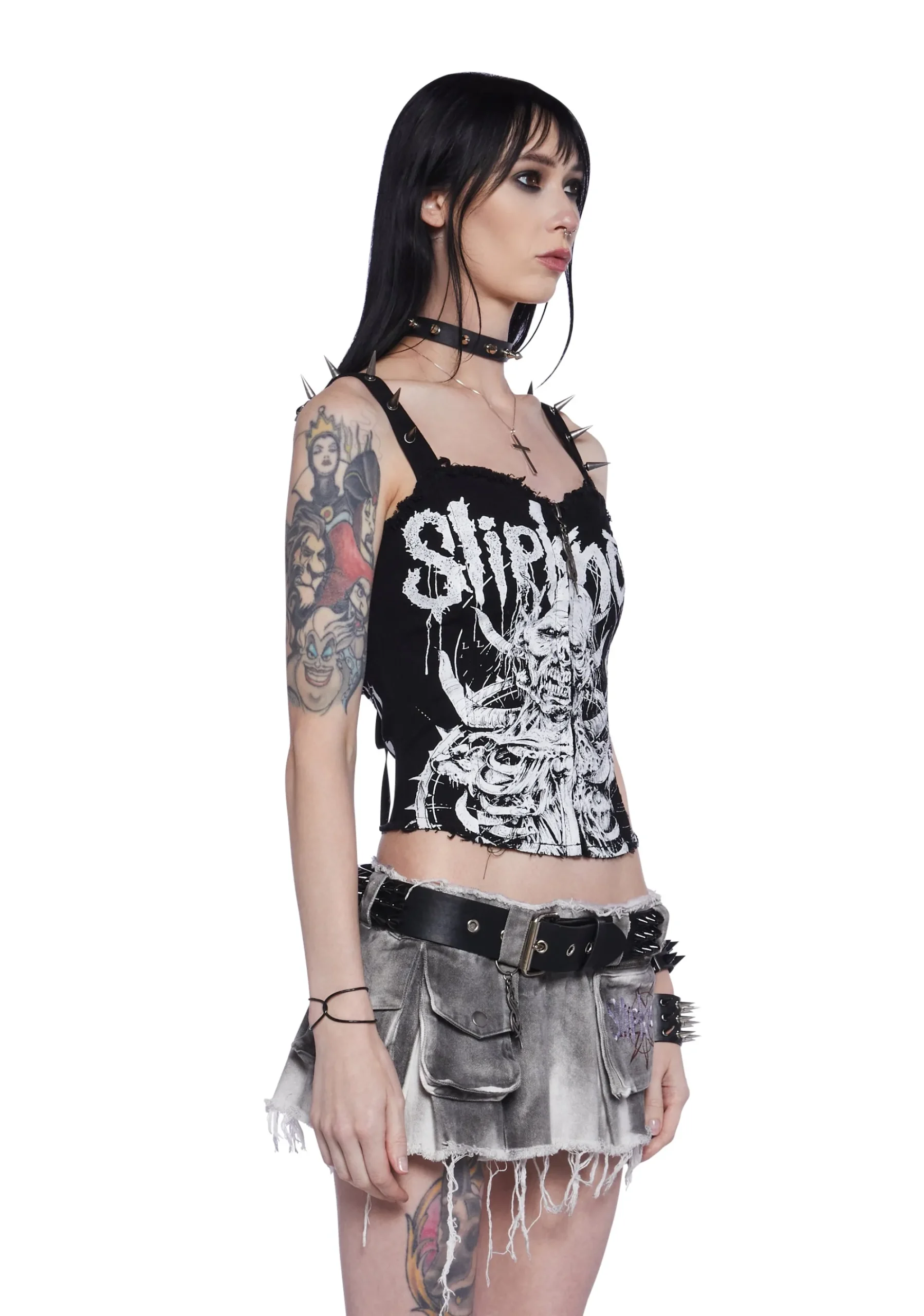 Dolls Kill x Slipknot Corsets|Tops*All Out Life Corset Top
