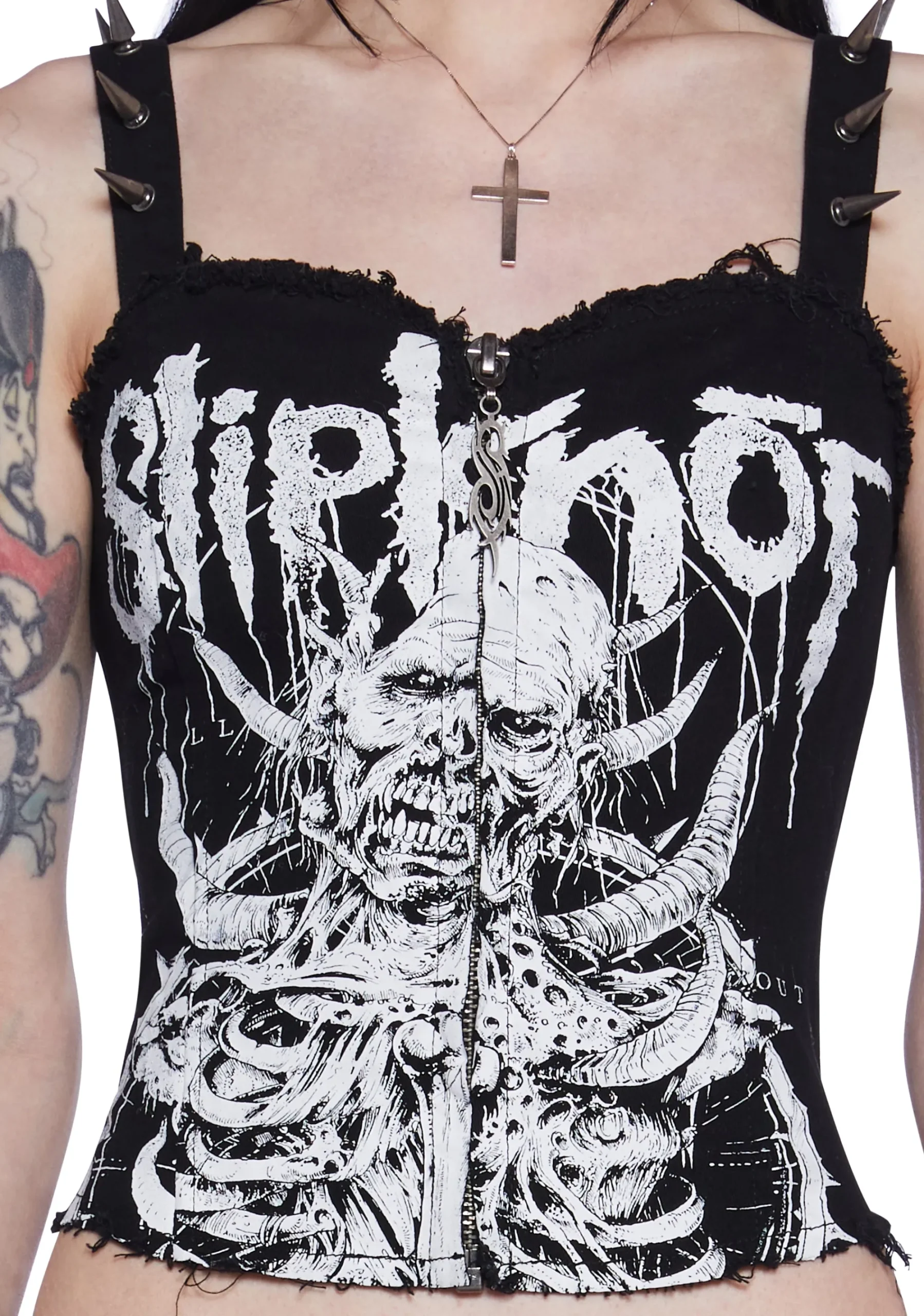 Dolls Kill x Slipknot Corsets|Tops*All Out Life Corset Top
