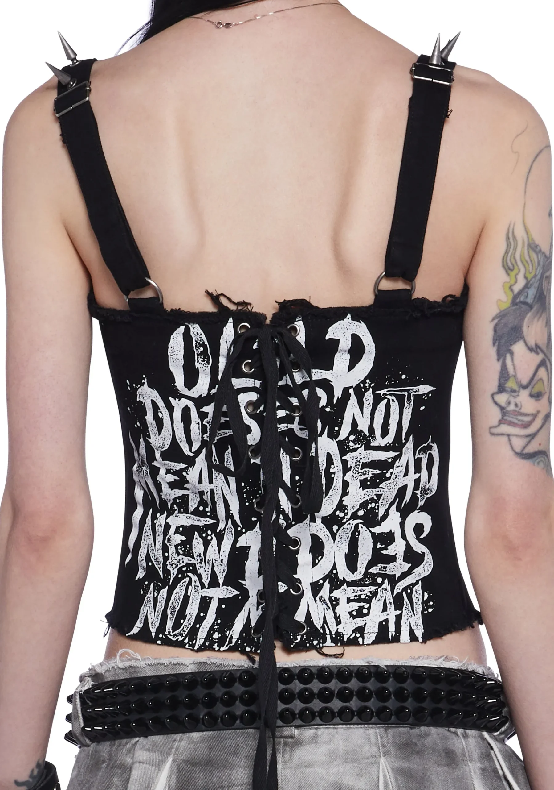 Dolls Kill x Slipknot Corsets|Tops*All Out Life Corset Top
