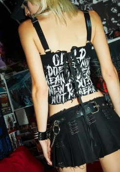 Dolls Kill x Slipknot Corsets|Tops*All Out Life Corset Top