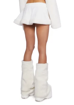 Club Exx Tops*Always Late Plush Shrug