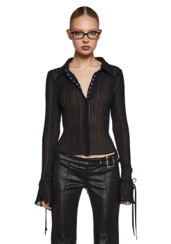 Generation Kiss Tops*Amber Long Sleeve Top