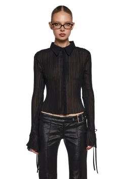 Generation Kiss Tops*Amber Long Sleeve Top