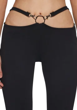 DARKER WAVS Bottoms*Ambient Clip-On Cut Out Leggings