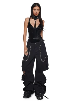 DARKER WAVS Tops*Ambient Corset Bodysuit