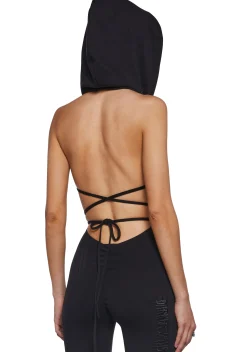 DARKER WAVS Jumpsuits & Rompers*Ambient Hooded Backless Jumpsuit