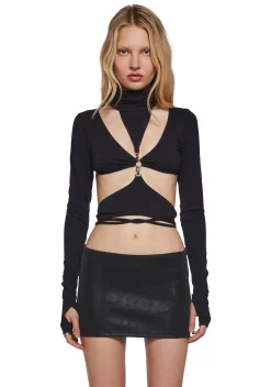 DARKER WAVS Tops*Ambient Strappy Clip-In Top