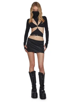 DARKER WAVS Tops*Ambient Strappy Clip-In Top