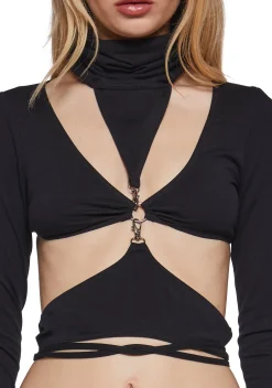 DARKER WAVS Tops*Ambient Strappy Clip-In Top