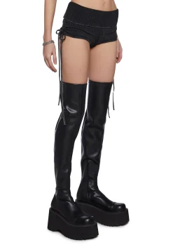 DARKER WAVS Corsets|Tops*Ambient Studded Corset Top