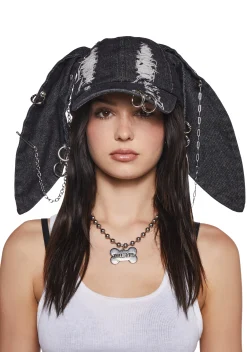 Current Mood Hats*Animal Instinct Denim Cap