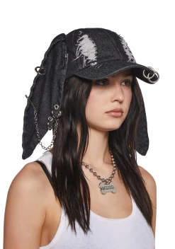 Current Mood Hats*Animal Instinct Denim Cap