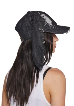 Current Mood Hats*Animal Instinct Denim Cap