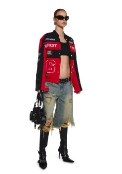 X_HOTS 7 Outerwear*Apex Edge Moto Jacket