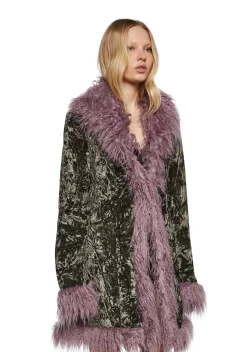 Widow Outerwear|Plus*Art Magic Velvet Coat