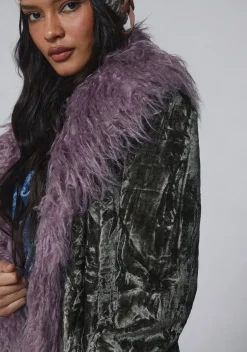 Widow Outerwear|Plus*Art Magic Velvet Coat