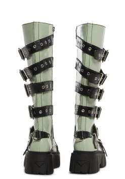 Current Mood Boots*Artistic Anarchist Buckle Boots