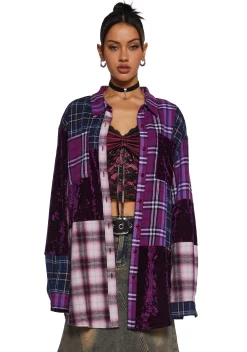 dELiA*s by Dolls Kill Tops|Plus*As You Are Oversized Flannel