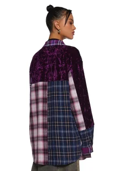 dELiA*s by Dolls Kill Tops|Plus*As You Are Oversized Flannel