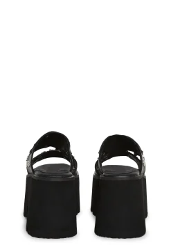 Demonia Sandals*Ashes-08 Platform Slides