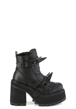 Demonia Boots*Assault-72 Platform Ankle Boots