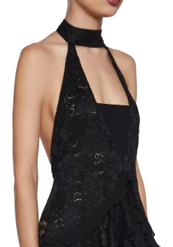 Current Mood Dresses|Plus*Assertive Beauty Lace Midi Dress