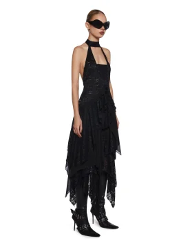 Current Mood Dresses|Plus*Assertive Beauty Lace Midi Dress
