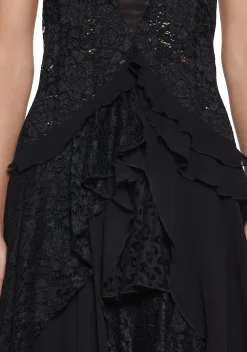 Current Mood Dresses|Plus*Assertive Beauty Lace Midi Dress