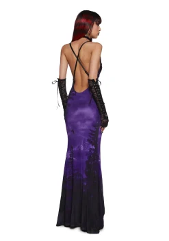 Widow Dresses|Plus*At Dusk Maxi Dress