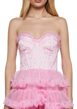 Unholy Dresses*At The Altar Maxi Dress - Pink