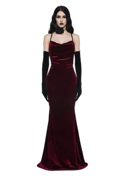 Widow Dresses|Plus*At Your Alter Maxi Dress