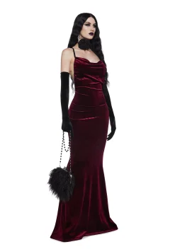 Widow Dresses|Plus*At Your Alter Maxi Dress