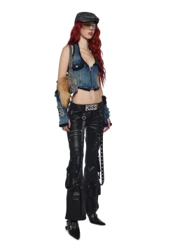 Generation Kiss Bottoms|Pants*Aurora Cargo Jeans