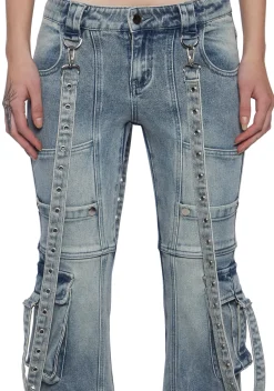 Generation Kiss Bottoms|Pants*Aurora Cargo Jeans