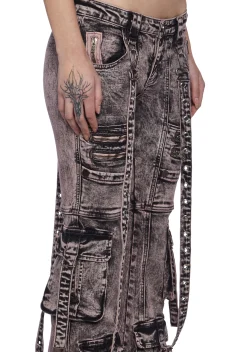 Generation Kiss Bottoms|Pants*Aurora Cargo Jeans